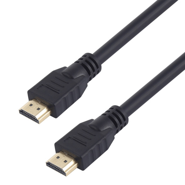 Super Speed Full HD 4K x 2K 30AWG HDMI 2.0 Cable with Ethernet Advanced Digital Audio / Video Cable Computer Connected TV 19 +1 Tin-plated Copper Version, Length: 1m