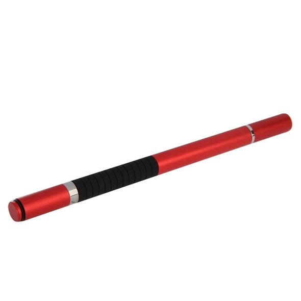 2 in 1 Stylus Touch Pen + Ball Pen, For iPhone 6 & 6 Plus / 5 & 5S & 5C, iPad Air 2 / iPad mini 1 / 2 / 3 / New iPad (iPad 3) / iPad and All Capacitive Touch Screen(Red)