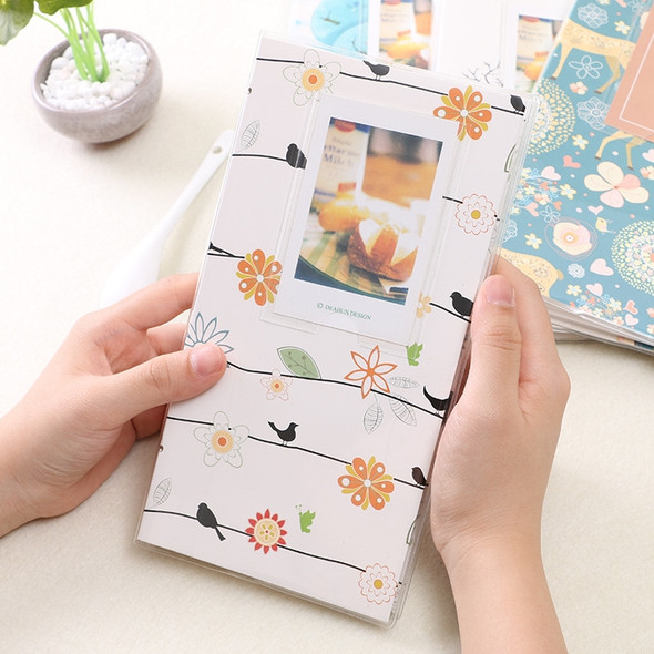 2 PCS 3 inch DIY Creativity Insert Type Little Swallow Pattern Mini Exquisite Photo Album