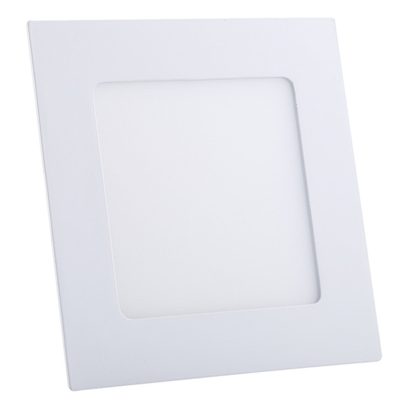 9W 15cm Square Panel Light Lamp with LED Driver, 45 LED SMD 2835, Luminous Flux: 630LM, AC 85-265V, Cutout Size: 13.5cm