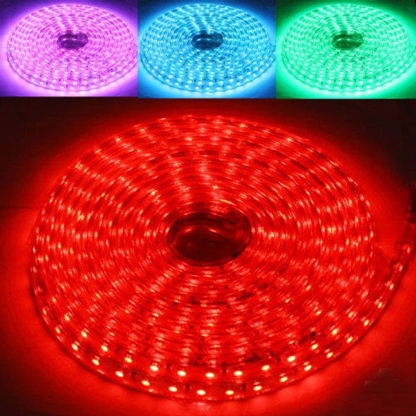 Casing Waterproof  Rope Light, Length: 5m, RGB  Light 5050 SMD LED, 60 LED/m, AC 220-240V