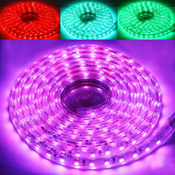 Casing Waterproof  Rope Light, Length: 3m, RGB Light  5050 SMD LED, 60 LED/m, AC 220-240V