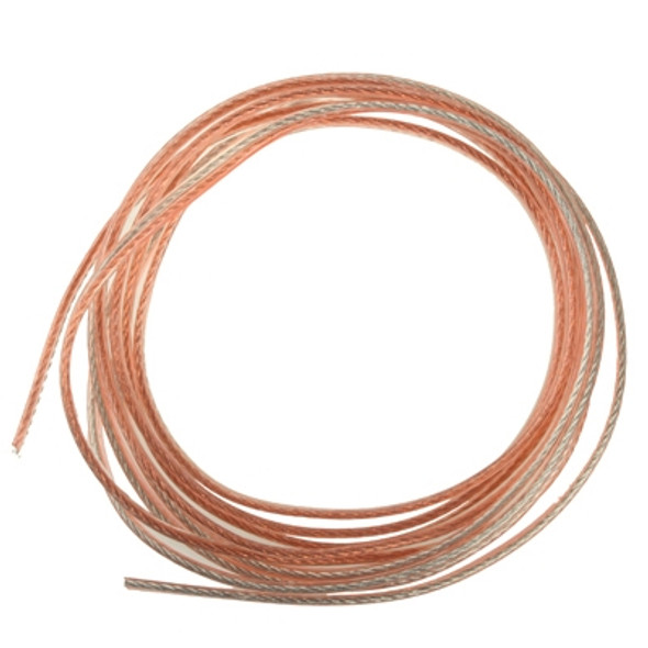 10m 12AWG RVB Flexible Audio Speaker Cable, Outside Diameter: 4.2 x 8.4mm