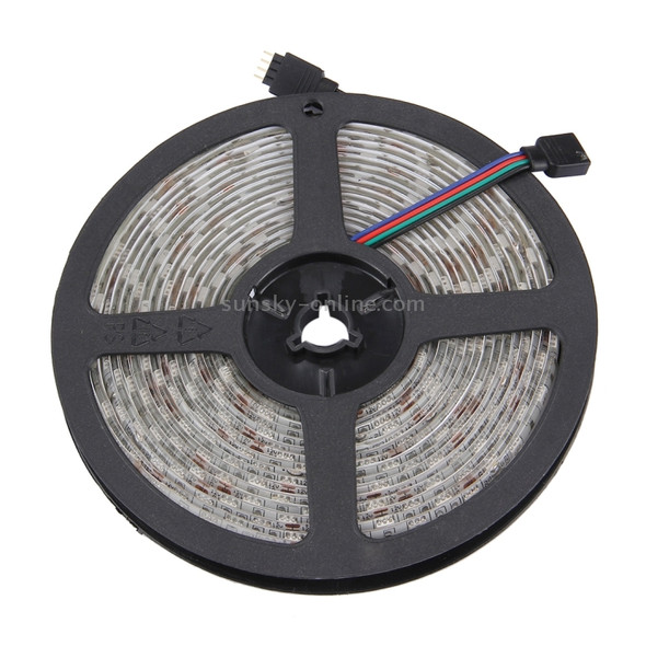 Epoxy Waterproof  Rope Light, , Length: 5m, RGB Light 5050 SMD LED, 60 LED/m, DC 12V
