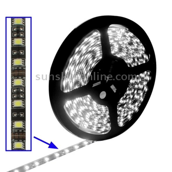 Epoxy Waterproof  Rope Light, Length: 5m, White Light 5050 SMD LED, 60 LED/m