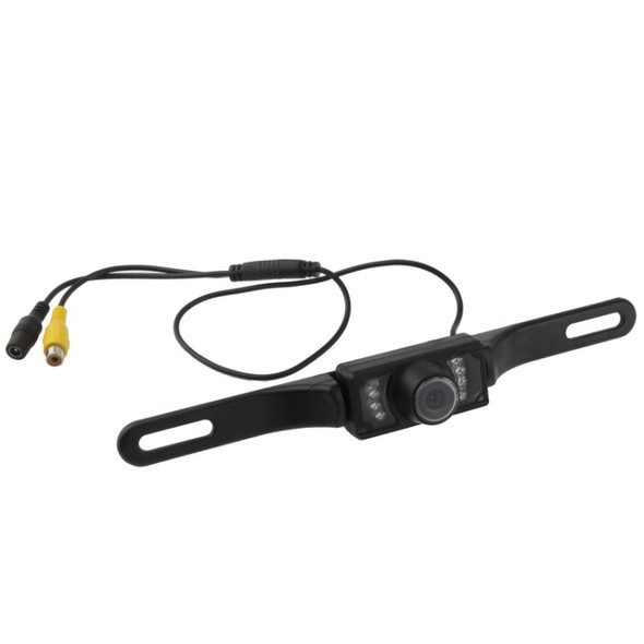 LED Sensor Car Rear View Camera, Support Color Lens / 135 Degree Viewable / Waterproof & Night Sensor Function (E300)(Black)