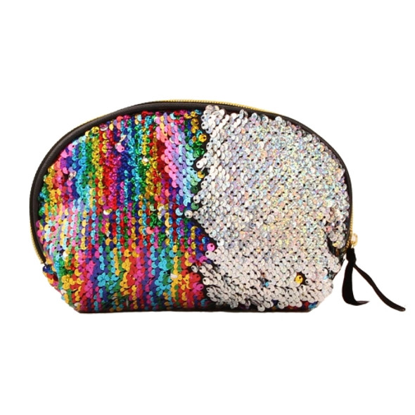 Sequins Shellfish Makeup Bag Mermaid Purses Girl Travelling Mobile Phone Bag(Colour)