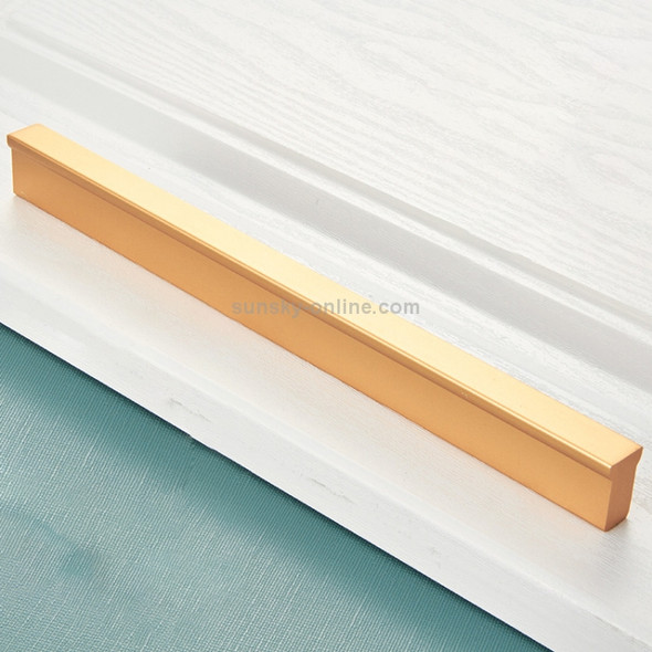 2778-600 Modern Simple Cabinet Door Handle Drawer Wardrobe Handle (Gold)