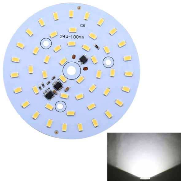 24W SMD 5730 Dimmable Panel Ceiling Modified Lighting Source, 50 LEDs 5500K LED Module Lamp Bulb Convenient Installation, AC 220-240V