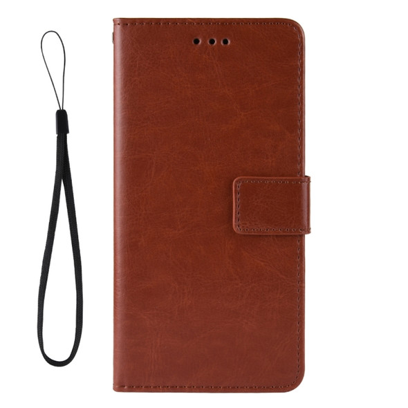 For HTC Desire 20 Pro Retro Crazy Horse Texture Horizontal Flip Leather Case , with Holder & Card Slots & Photo Frame(Brown)