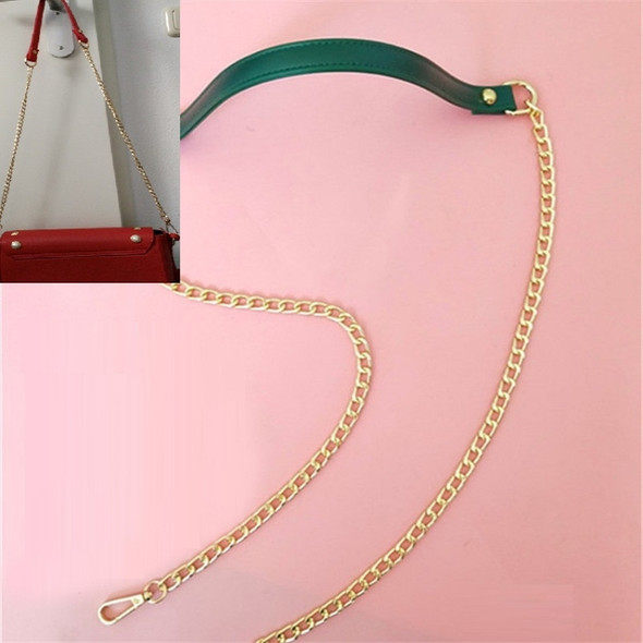 Women Bag PU Leather Chain Long Shoulder Strap Bag Accessories(Green)