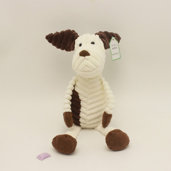 Striped Animal Plush Toy Doll Creative Animal Doll, Type:Dog, Height:33cm