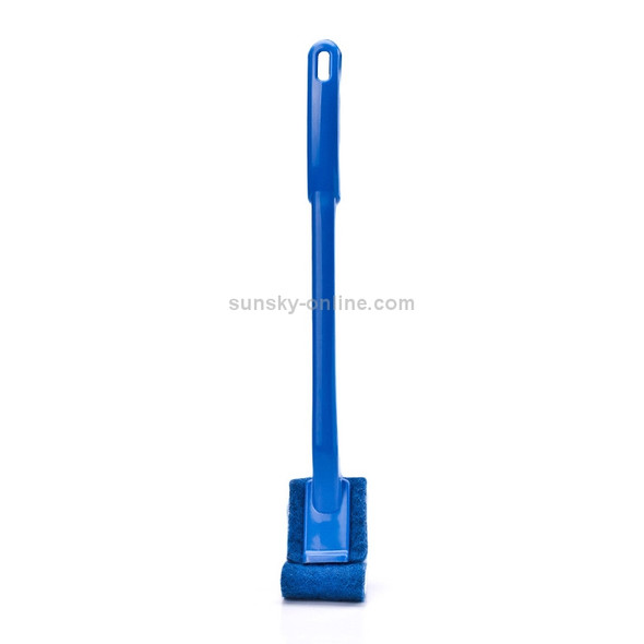 5 PCS No Dead Corner Soft Bristles Disposable Toilet Brush(Blue)