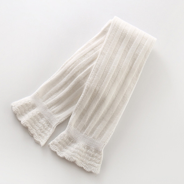 Children Combed Cotton Edge Breathable Tight Pantyhose, Size:27/29(White)