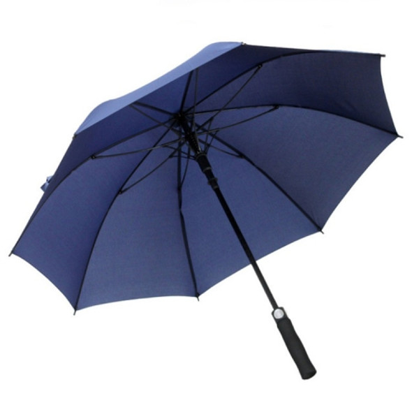 Impact-proof Rainproof Oversized Golf Umbrella Business Straight Pole Umbrella, Color:Dark blue(75cm)