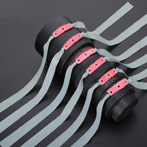 10 PCS Long Pull Model Prey Flat Rubber Band Special Saspi Slingshot Accessories, Color:Thickness 0.45mm Gray