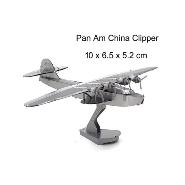 3 PCS 3D Metal Assembly Model DIY Puzzle, Style: China Clipper