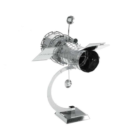 3 PCS 3D Metal Assembly Model DIY Puzzle, Style: Hubble Telescope