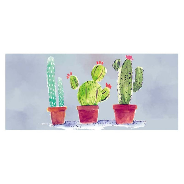 Office Heat Transfer Cute Mouse Pad Desk Mat, Colour: 800x300x3mm(Cactus)