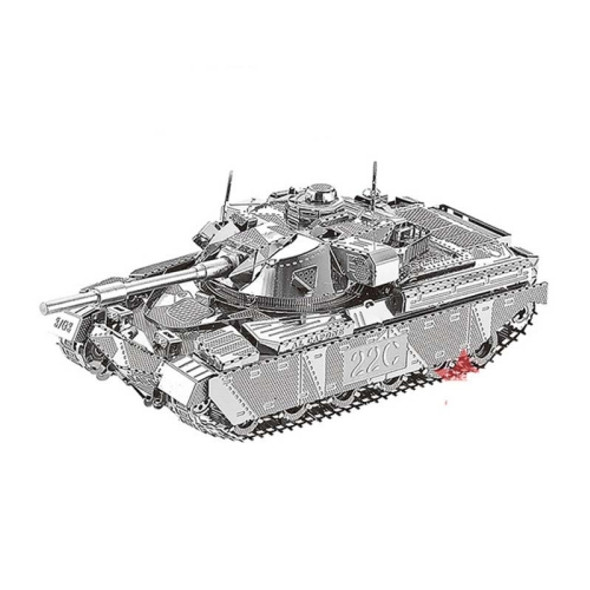 2 PCS 3D Metal Assembled Tank Model DIY Puzzle, Style: Chief Tank