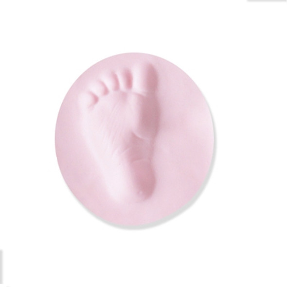 Baby Hand And Foot Ink Newborn Hand Model Handprint Mud(light pink)