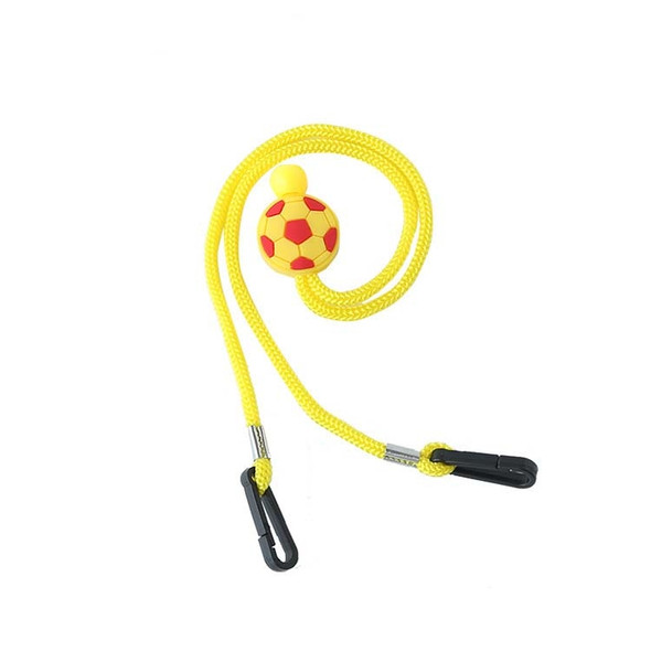10 PCS Cartoon Football Children Mask Anti-Lost Lanyard Glasses Rope(Yellow)