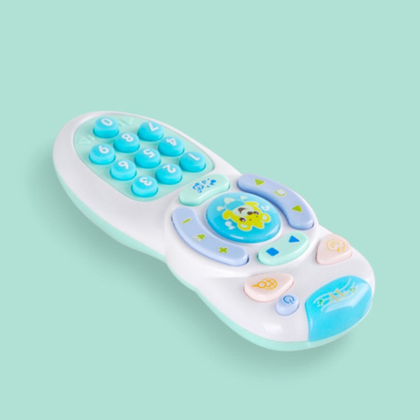 Baby Early Education Simulation Phone Remote Control Toy(Green)