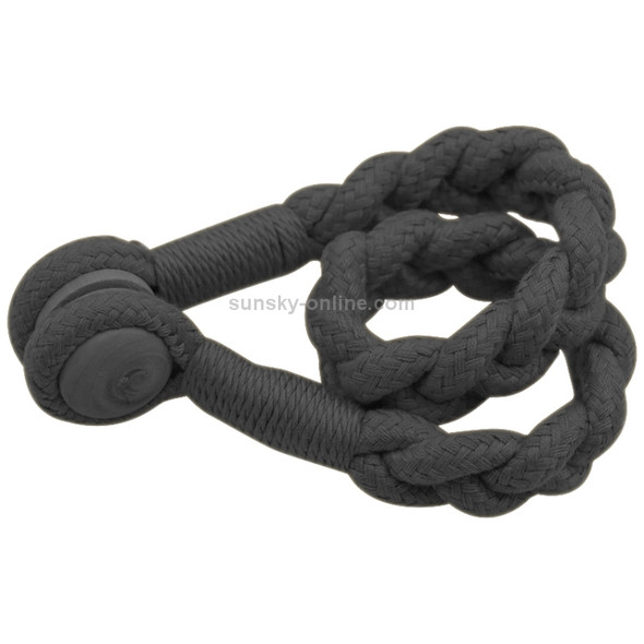 1 Pair Magnetic Buckle Twist Tie For Curtains(Dark Grey)