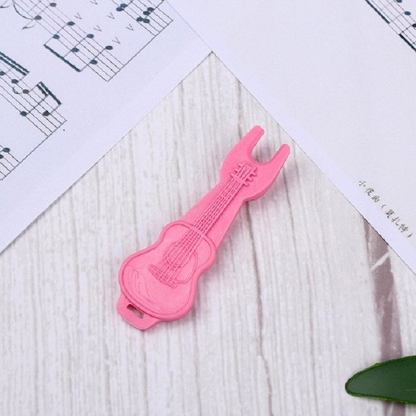 50 PCS Acoustic Guitar String Starter Pull Solid String Cone Guitar Change Tool(Pink)