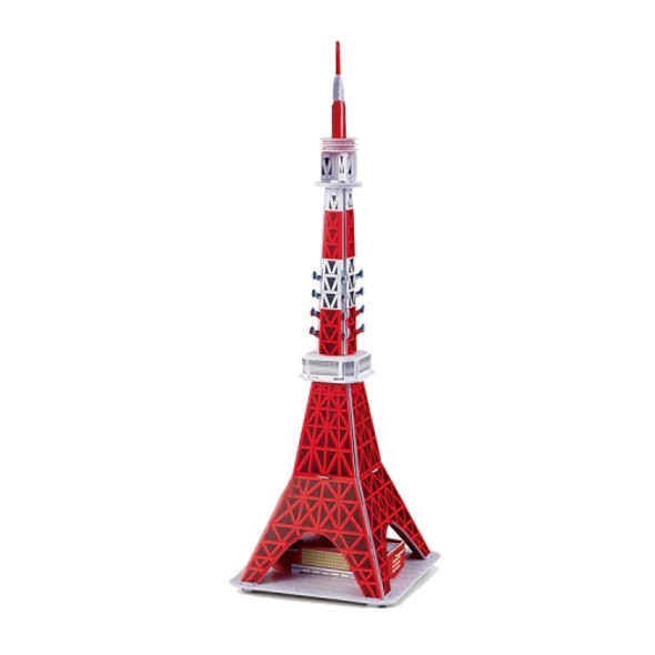 3 PCS 3D Puzzle Mini World Building Model Children Assembling Intellectual Toys(Tokyo Tower)