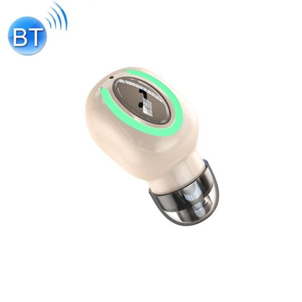 M9 Bluetooth 5.1 Business Style In-ear Stereo Wireless Bluetooth Earphone(Flesh Color)