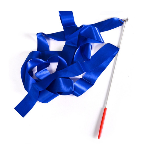 5 PCS 4 m Artistic Color Gymnastics Ribbon Dance Props Children Toys(Blue)