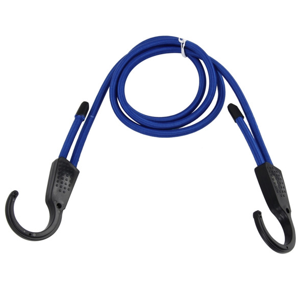 Reusable Car Fastening Rope Car Adjustable Elastic Rope Trunk Storage Hooks Strap Fastening Vehicle Fastening Rope, Length: 1.2m(Blue)