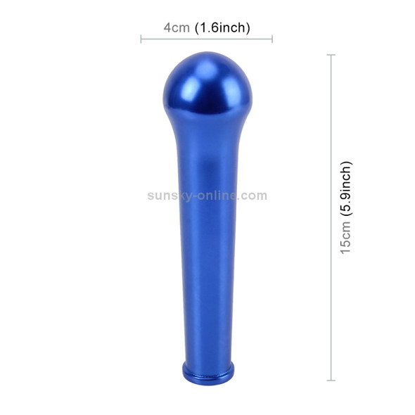 Universal Car Modified Shifter Lever Cover Manual Automatic Gear Shift Knob, Size: 15*4cm(Blue)