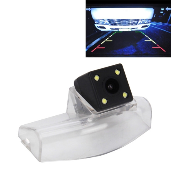 656×492 Effective Pixel HD Waterproof 4 LED Night Vision Wide Angle Car Rear View Backup Reverse Camera for Oversea Version Mazda 2/3