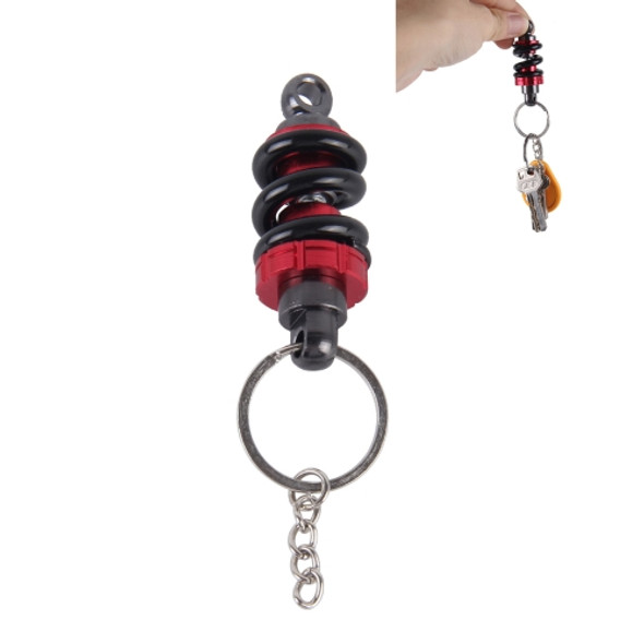 Car Metal Key Holder With Black + Red Adoreable Car Shock Absorber Shape Decoration