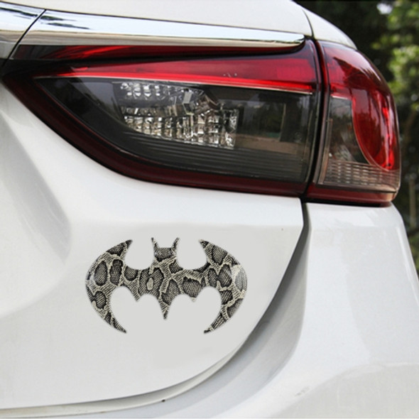 Bat Shape Metal Car Free Sticker