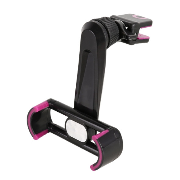360-degree Rotating Universal Car Air Outlet Mobile Phone Holder (Rose Red)