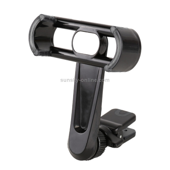 360-degree Rotating Universal Car Air Outlet Mobile Phone Holder (Black)