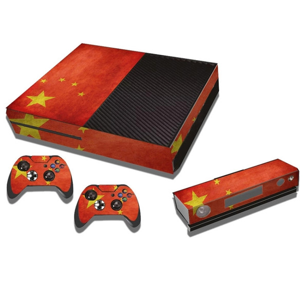 Chinese Flag Pattern Decal Stickers for Xbox One Game Console
