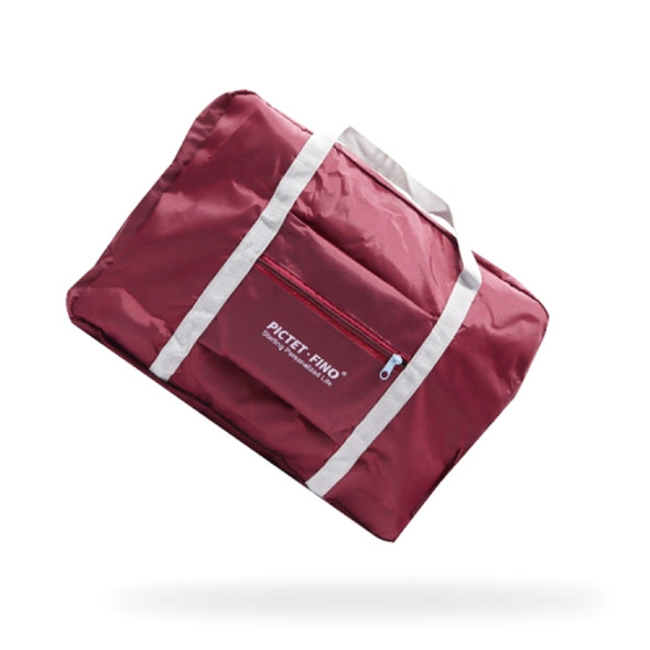 PICTET FINO RH43 Folding Nylon Waterproof Handbag Travel Bag (Red)
