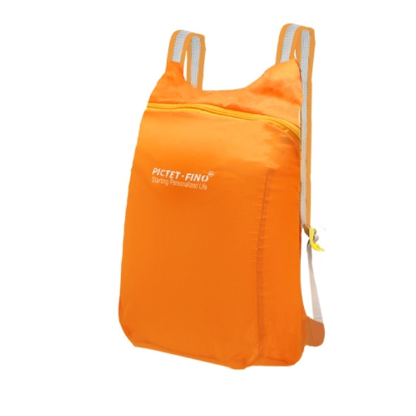 PICTET FINO RH30 210T Lattice Polyester Waterproof Foldable Backpack, Capacity: 14L (Orange)