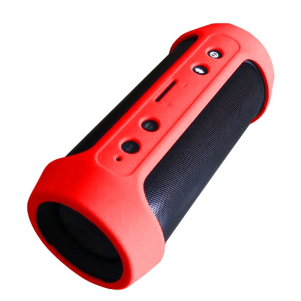 XJB-J2 Waterproof Shockproof Bluetooth Speaker Silicone Case for JBL Charge 2+ (Red)