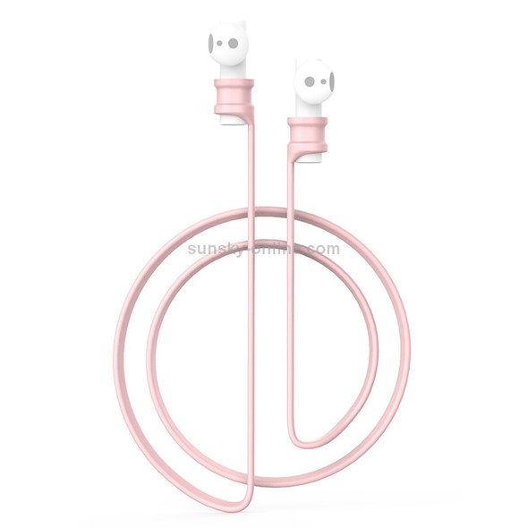 For Xiaomi Air 2 Earphone Silicone Lanyard Anti-lost Rope(Pink)