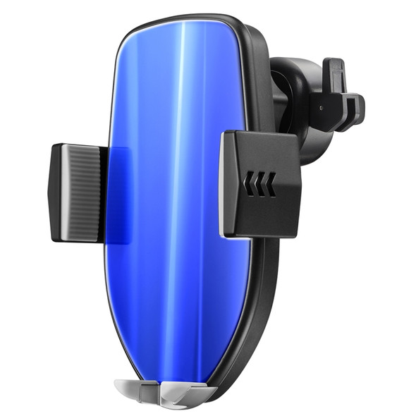 HAMTOD M22 10W 360 Degree Rotation QI Intelligent Sensor Car Wireless Charging Holder with Suction Cup(Blue)