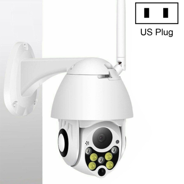 IP-CP05 4G Version Wireless Surveillance Camera HD PTZ Home Security Outdoor Waterproof Network Dome Camera, Support Night Vision & Motion Detection & TF Card, US Plug