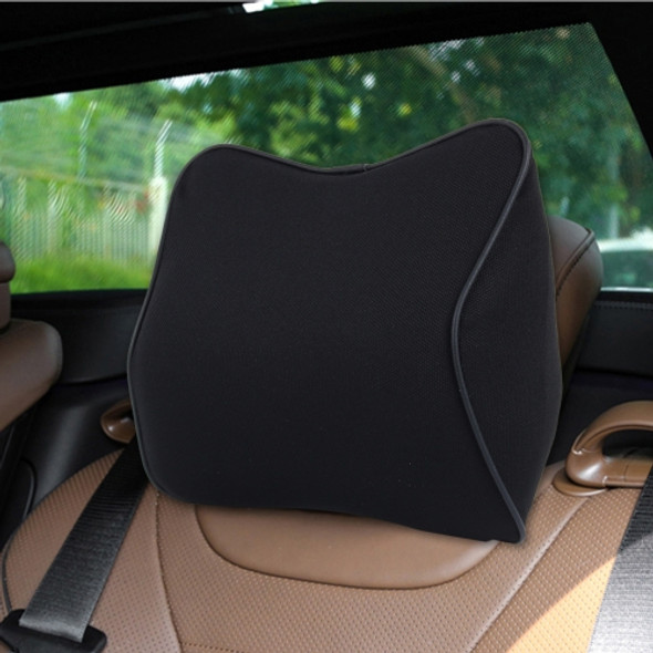 FUDAOCHE Car Season Universal Stretch Cotton Head Pillow Mat(Black)