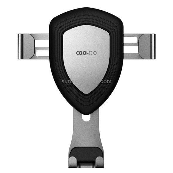 Original Xiaomi Youpin COOWOO Gravity Sensing Car Mount Holder, Suitable for 4.0-6.0 inch Smartphones(Silver)