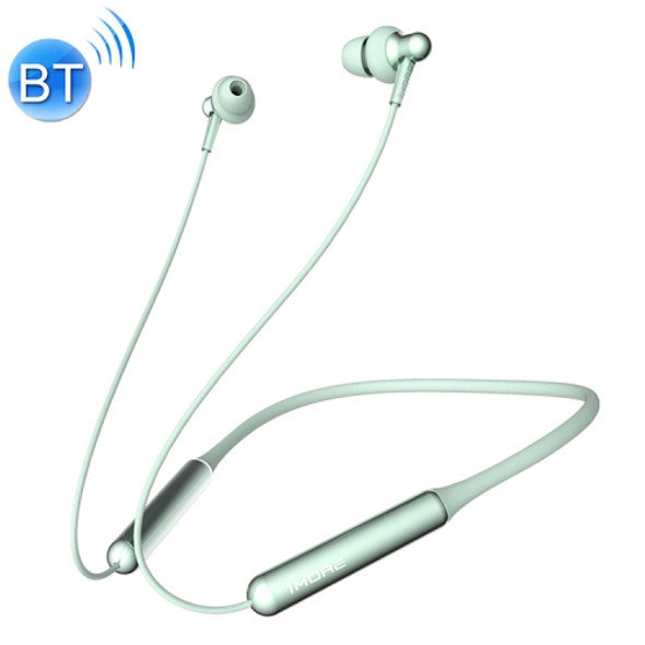 Original Xiaomi Youpin E1024BT 1MORE Stylish Bluetooth 4.2 Double Moving Coil Neck-mounted Wireless Bluetooth Earphone(Green)