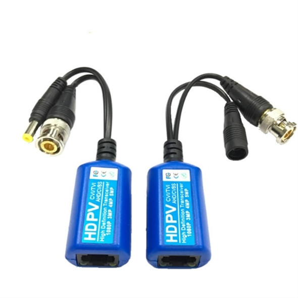 2 PCS Anpwoo 215PV  2 in 1 Power + Video Balun HD-CVI/AHD/CVI Passive Twisted Transceiver